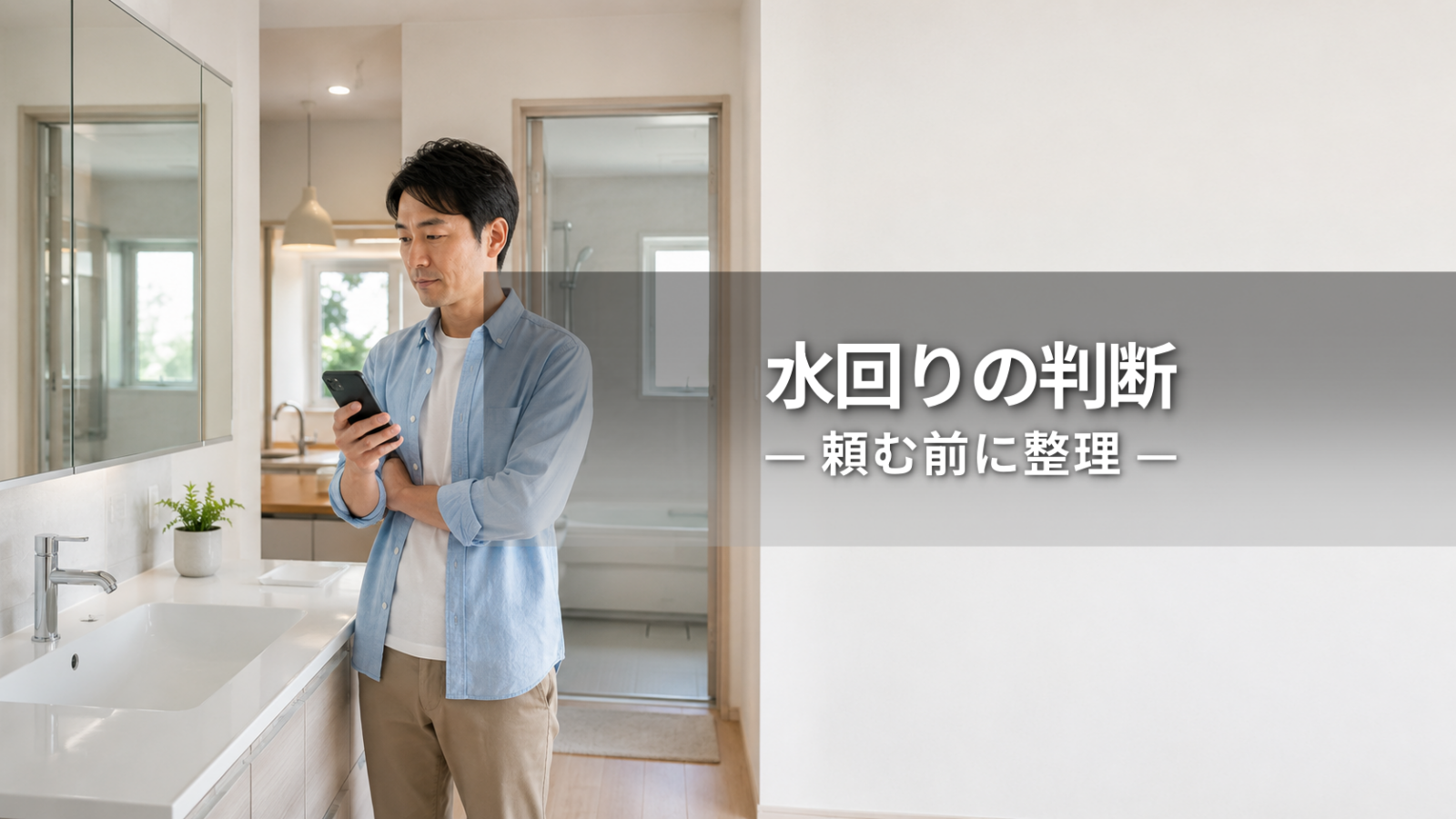 水回りクリーニングのメリットとは？頼むべきケースと不要なケースを解説