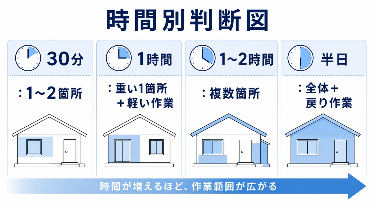 30分1時間1から2時間半日で変える水回り掃除の優先順位