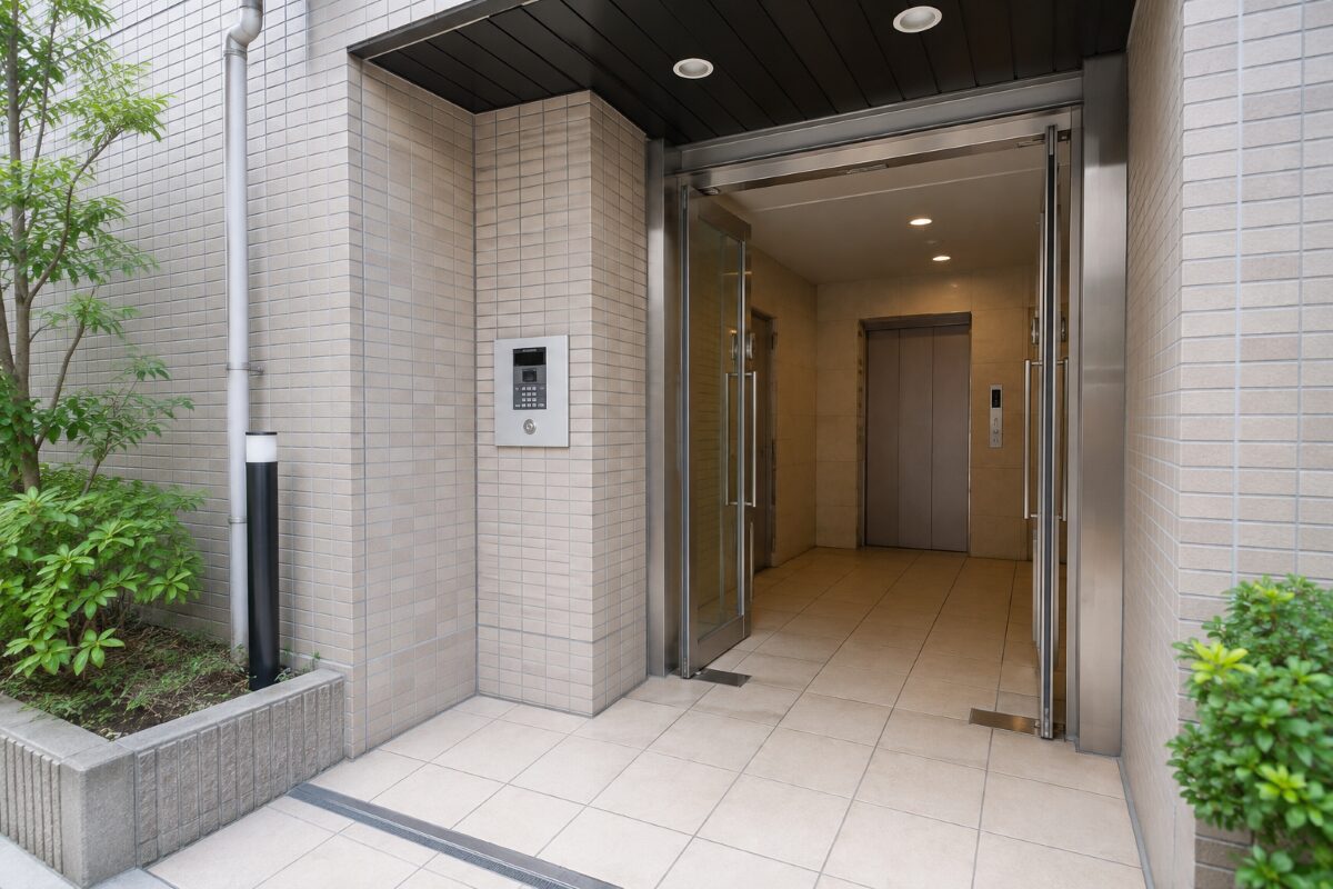 ハウスクリーニング訪問前に確認する集合住宅の入口と入館設備